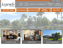 Tablet Screenshot of legendslakemary.com